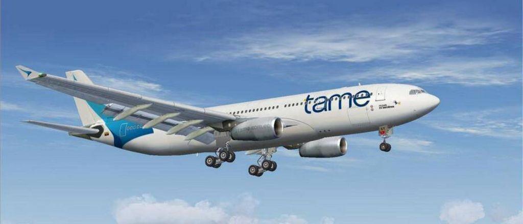 Tame Airlines Machala in Ecuador